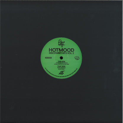 Hotmood - Discoweey Hits Vol 2 (VINYL 12" Discoweey) | NEW - HOUSE/DISCO *NEW*