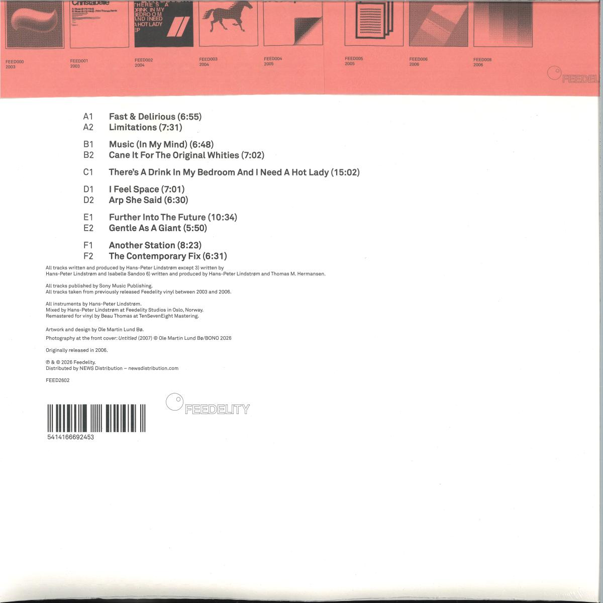 Lindstrøm - It's A Feedelity Affair (VINYL 3x12" Feedelity) | NEW - HOUSE/DISCO *NEW*