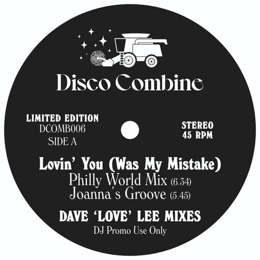 (PRESALE 5/6/26) Lovin' You / How I Love New York (Dave 'Love' Lee Mixes) (VINYL) | Mint (M) Mint (M) - HOUSE/DISCO *NEW*
