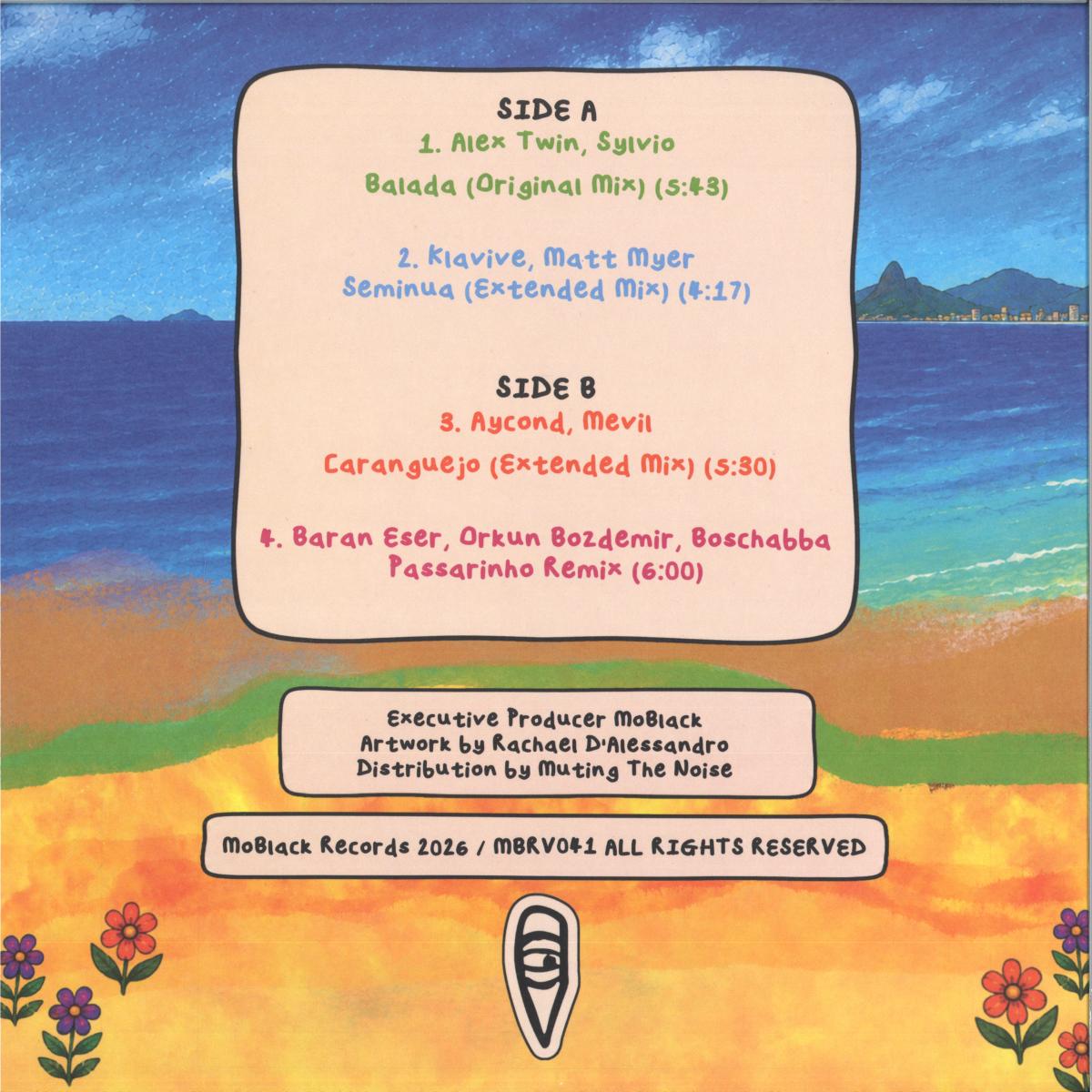 Various - (PRESALE 10/8/26) MoBlack presents BALADA (VINYL 12" MoBlack) | NEW - HOUSE/DISCO *NEW*