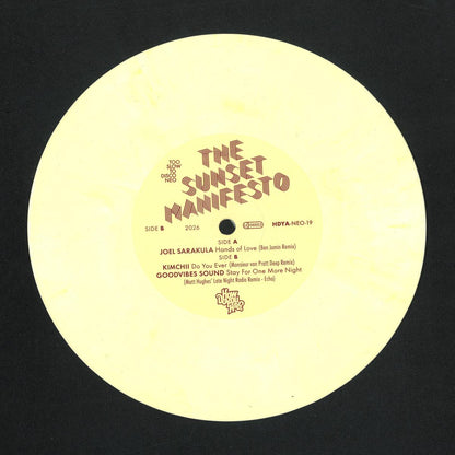 Various - The Sunset Manifesto Volume 2 (The Remixes) (WHITE VINYL 7" Too Slow To Disco) | NEW - HOUSE/DISCO *NEW*