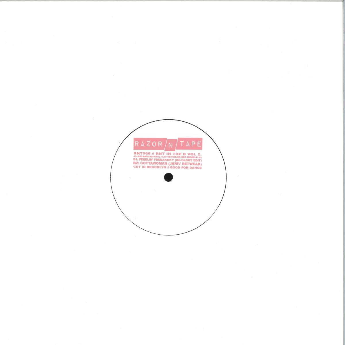 Glenn Underground / Ge-ology / Andrés / JKriv - RNT In The D Vol. 2 (VINYL 12" Razor-N-Tape) | NEW - HOUSE/DISCO *NEW*