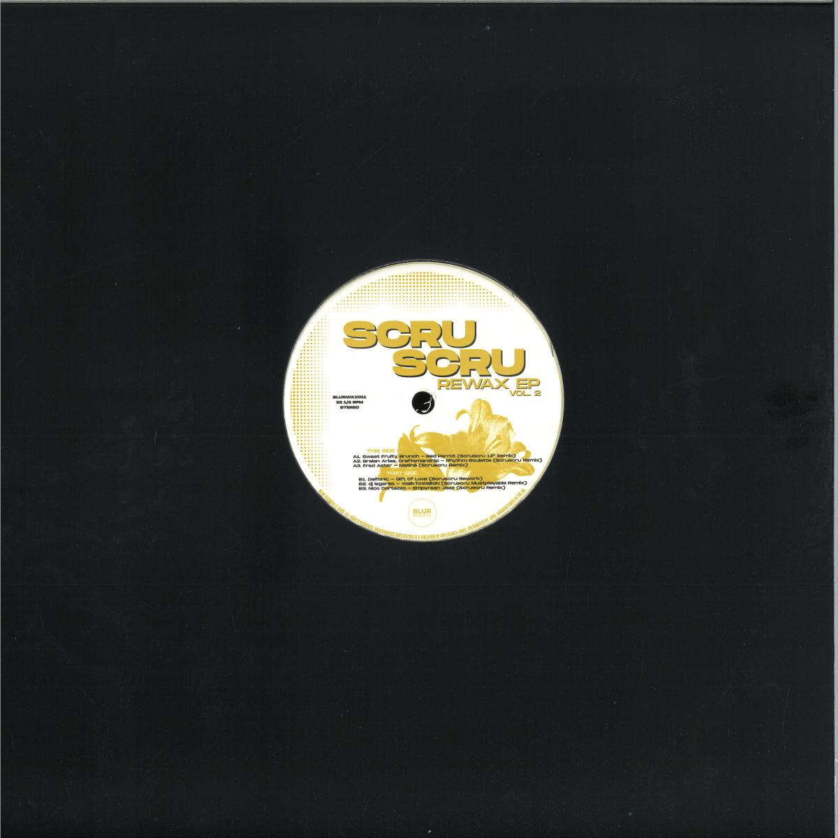 Various - ReWax EP Vol. 2 (VINYL 12" Blur BLURWAX011 2026) | NEW Mint (M) Mint (M) - HOUSE/DISCO *NEW*