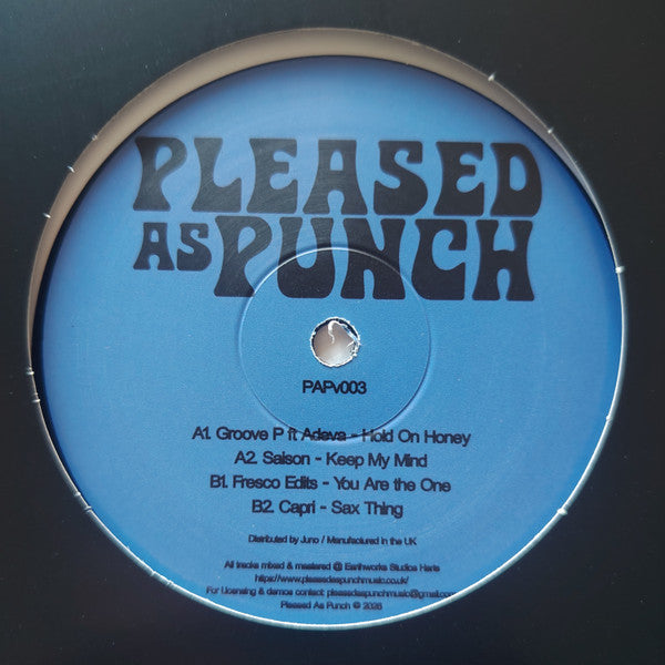 Groove P - Papv003 (VINYL) | Mint (M) Mint (M) - HOUSE/DISCO *NEW*