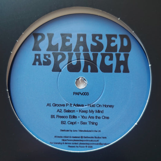 Groove P - Papv003 (VINYL) | Mint (M) Mint (M) - HOUSE/DISCO *NEW*