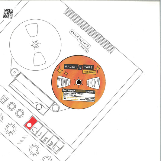 JKriv & Jason Lindner - Real Ones (VINYL 12" Razor-N-Tape Reserve) | NEW - HOUSE/DISCO *NEW*