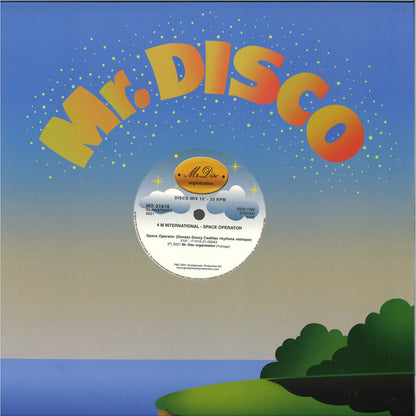 4 M International - Space Operator (VINYL 12" Mr. Disc Organization) | NEW - HOUSE/DISCO *NEW*