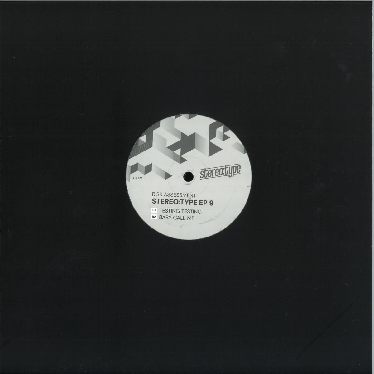 Risk Assessment - Stereo:type EP 9 (VINYL 12" Stereo:type STV009) | NEW Mint (M) Mint (M) - HOUSE/DISCO *NEW*