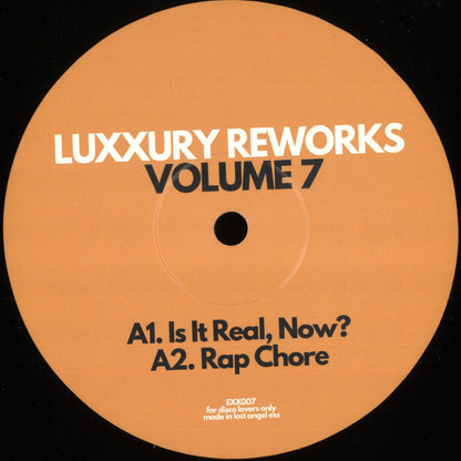 Luxxury - Luxxury Reworks Volume 7 (VINYL 12" Exxpensive Sounding Music) | NEW - HOUSE/DISCO *NEW*