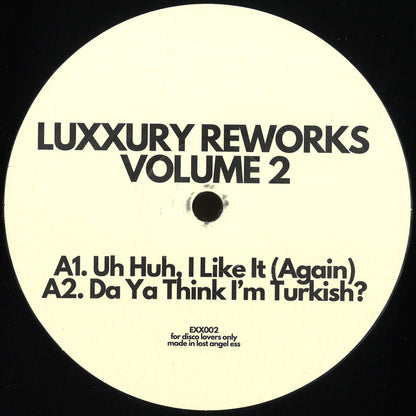 Luxxury - Luxxury Reworks Volume 2 (VINYL 12" Exxpensive Sounding Music) | NEW - HOUSE/DISCO *NEW*