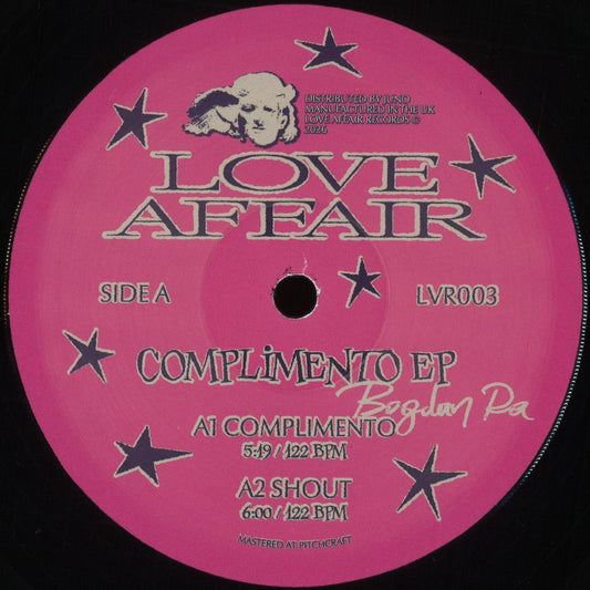 Bogdan Ra - Complimento (VINYL 12" Love Affair) | NEW - HOUSE/DISCO *NEW*