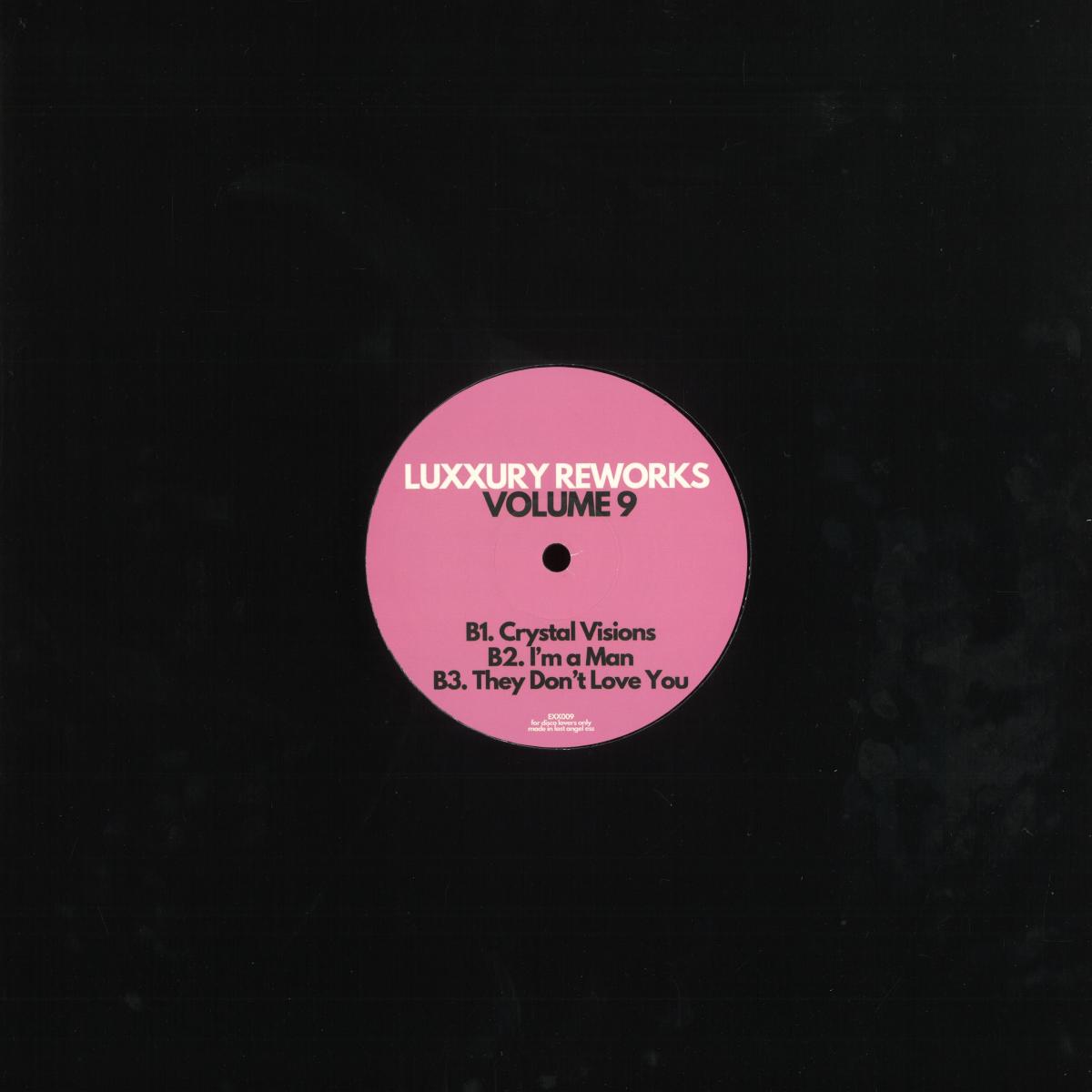 Luxxury - (PRESALE 08/21/26) Luxxury Reworks Volume 9 (VINYL 12" Expensive Sounding Music) | NEW - HOUSE/DISCO *NEW*