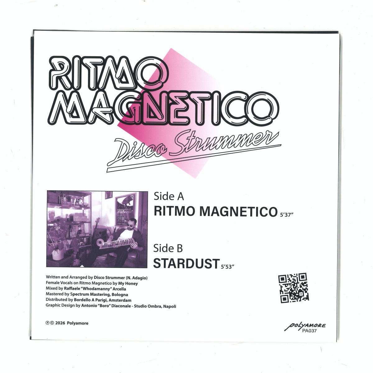 Disco Strummer - (PRESALE 6/15/26) Ritmo Magnetico (7" VINYL) | Mint (M) Mint (M) - HOUSE/DISCO *NEW*
