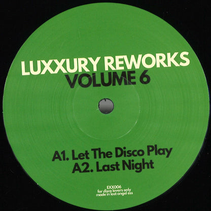Luxxury - Luxxury Reworks Volume 6 (VINYL 12" Exxpensive Sounding Music) | NEW - HOUSE/DISCO *NEW*