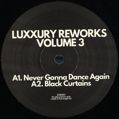 Luxxury - Luxxury Reworks Volume 3 (VINYL 12" Exxpensive Sounding Music) | NEW - HOUSE/DISCO *NEW*