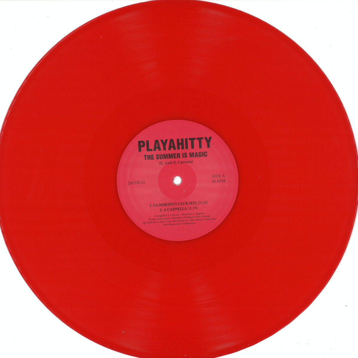 Playahitty - (PRESALE TBD) The Summer Is Magic (RED VINYL) | Mint (M) Mint (M) - HOUSE/EURO *NEW/COLOR*