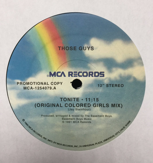 Tonite (PROMO VINYL) | - HOUSE/GARAGE *NEW*