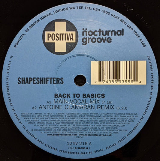 Back To Basics (VINYL) | Near Mint (NM) Generic - HOUSE/HARD / USED *NEAR MINT*