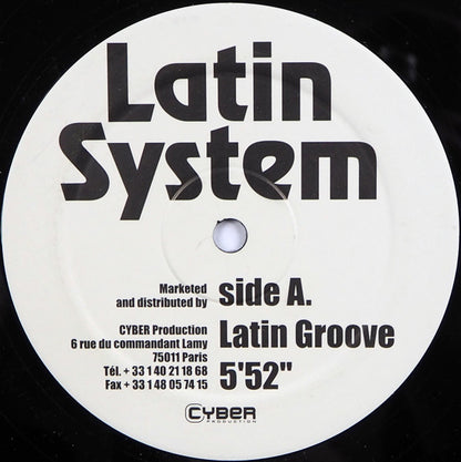Latin Groove / Tell Me (12") | Very Good (VG) Generic - HOUSE/LATIN / USED *VERY GOOD*