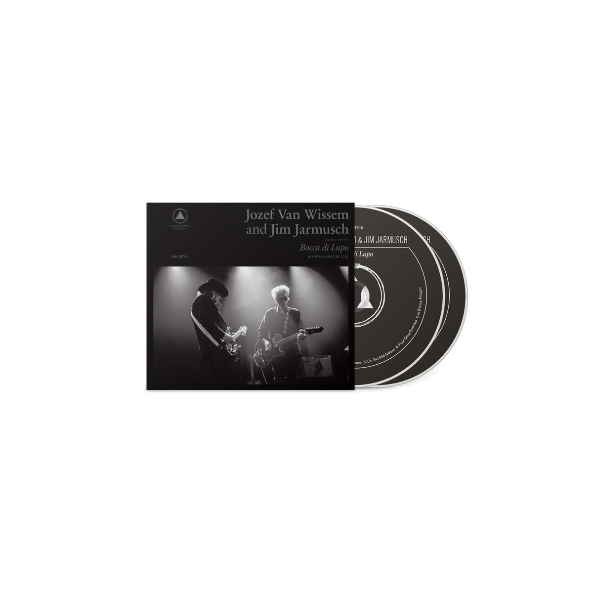 Jozef Van Wissem And Jim Jarmusch - (PRESALE 11/6/26) Bocca di Lupo and Mouth of the Wolf (CLOUDY CLEAR VINYL 2xLP) | NEW - HOUSE *NEW/COLOR*
