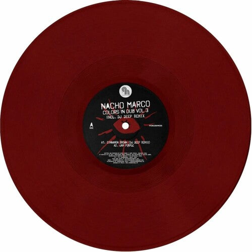 NACHO MARCO - (PRESALE 12/4/26) Colors In Dub Vol.3 (RED VINYL 12") | NEW - HOUSE *NEW/COLOR*