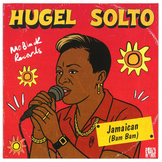 Hugel, Solto - Jamaican (Bam Bam) (RED VINYL 10" MoBlack) | NEW - HOUSE *NEW/COLOR*
