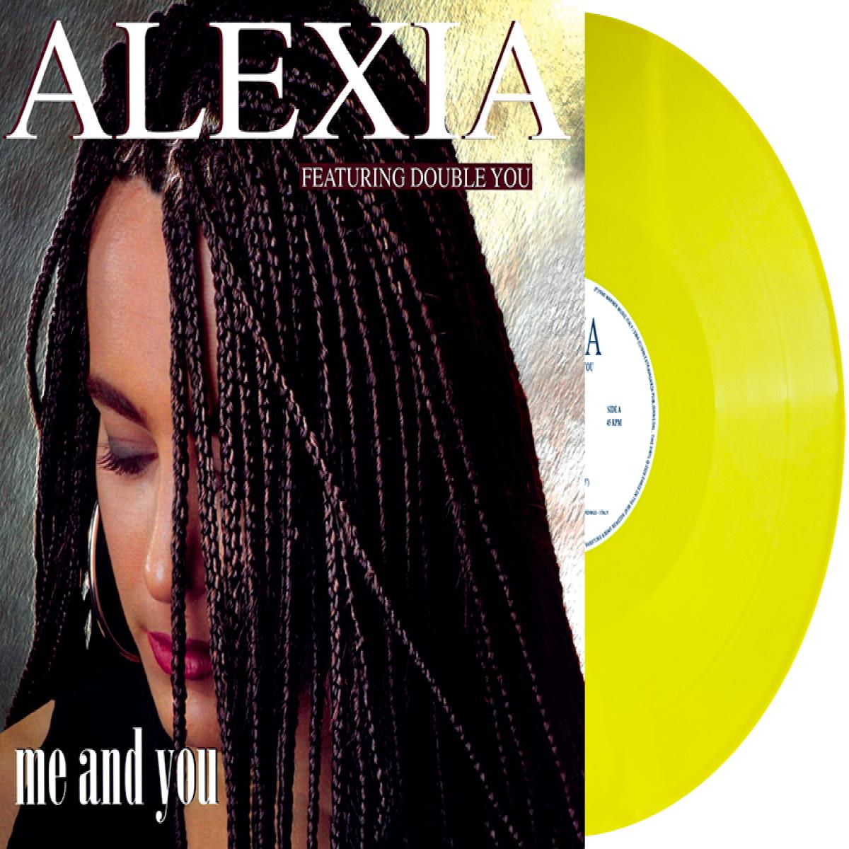 Alexia Featuring Double You - (PRESALE 10/23/26) Me And You (YELLOW VINYL 12" Dance On The Beat) | NEW - HOUSE *NEW/COLOR*