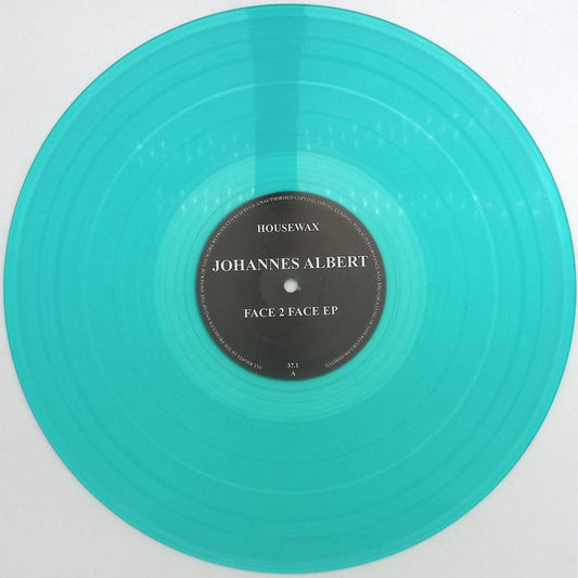 Johannes Albert - Face 2 Face (TEAL VINYL 12" Housewax) | NEW - HOUSE *NEW/COLOR*