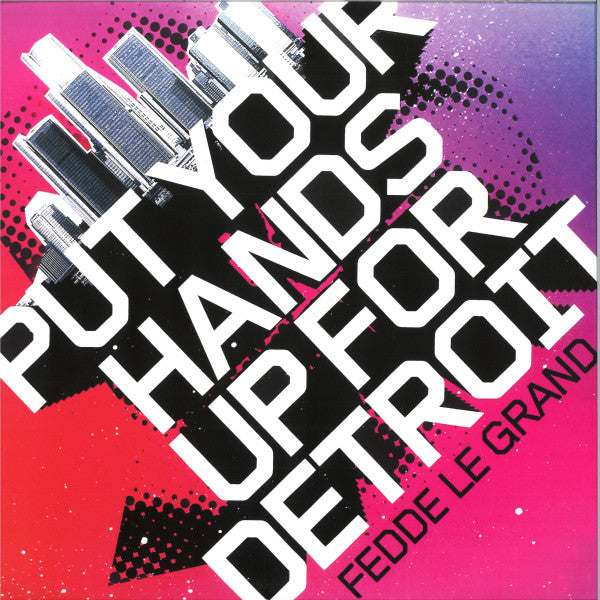 Put Your Hands Up For Detroit (BLUE SPLATTERED VINYL 12") | Mint (M) Mint (M) - HOUSE *NEW/COLOR*