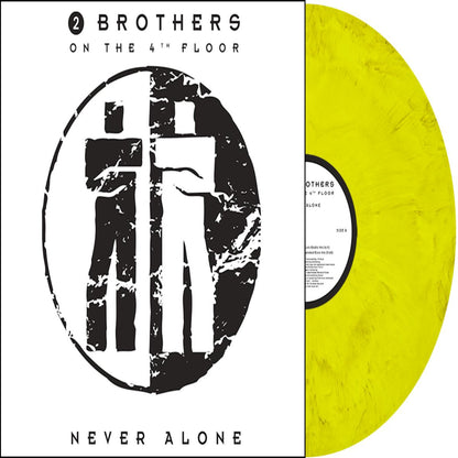 2 Brothers on the 4th floor - (PRESALE 9/28/26) Never Alone (YELLOW VINYL LP Dance On The Beat) | NEW - HOUSE *NEW/COLOR*