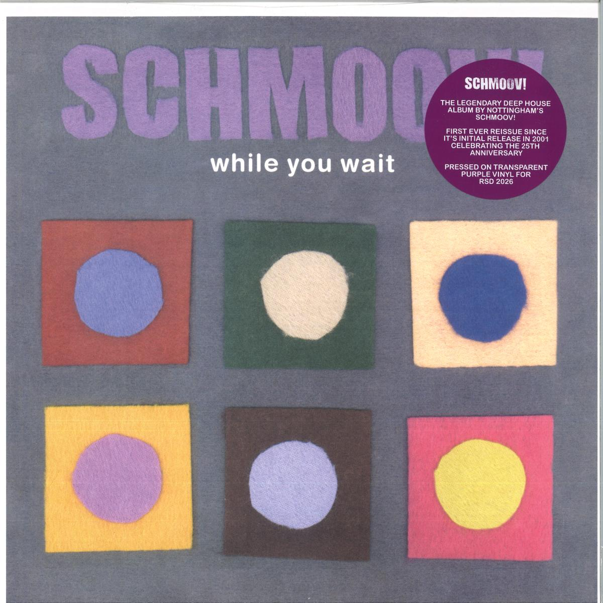 Schmoov! - While You Wait LP (2xPURPLE VINYL) | Mint (M) Mint (M) - HOUSE *NEW/COLOR*