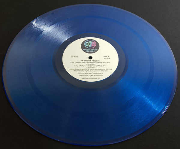 King Of My Castle (BLUE VINYL) | Mint (M) Mint (M) - HOUSE *NEW/COLOR*