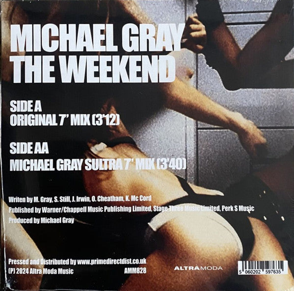 Michael Gray - The Weekend (7" RED VINYL) | - HOUSE *NEW/COLOR*