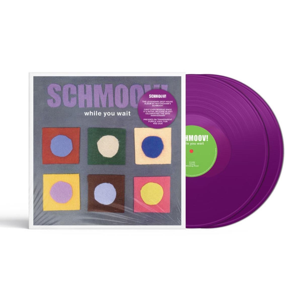 Schmoov! - While You Wait LP (2xPURPLE VINYL) | Mint (M) Mint (M) - HOUSE *NEW/COLOR*
