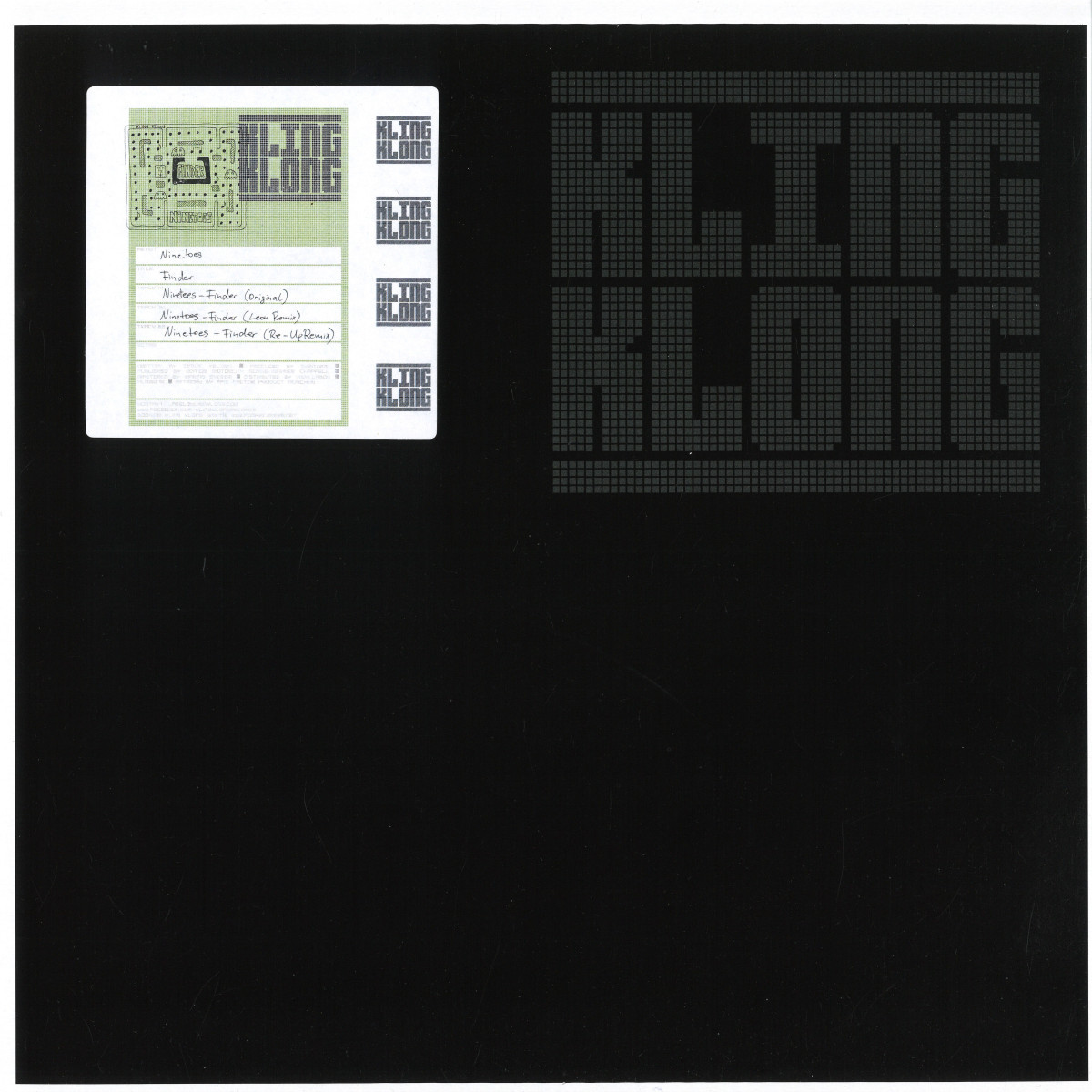 Ninetoes - Finder (CRYSTAL GREEN VINYL) | Mint (M) Mint (M) - HOUSE *NEW/COLOR*