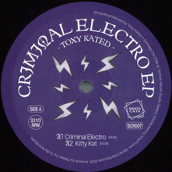 Criminal Electro EP (VINYL) | Mint (M) Mint (M) - HOUSE *NEW*