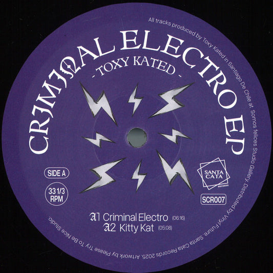 Criminal Electro EP (VINYL) | Mint (M) Mint (M) - HOUSE *NEW*