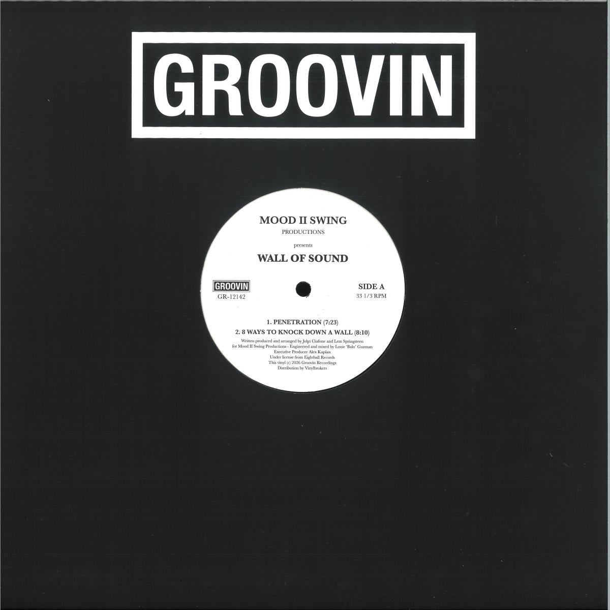 Mood II Swing presents Wall Of Sound - Penetration (VINYL 12" Groovin) | NEW - HOUSE *NEW*