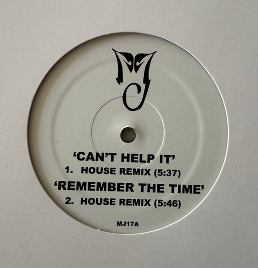 Can't Help It/Remember The Time/Butterflies House Remixes (VINYL) | Mint (M) Generic