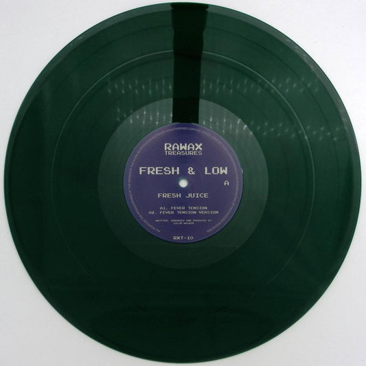 Fresh & Low - Fever Tension / Fresh Juice II (GREEN VINYL 12" Rawax) | NEW - HOUSE *NEW*