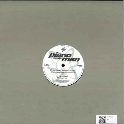 Pianoman - (PRESALE 7/6/26) Pasion (VINYL 12" Planet Strangelove PLANET001 2026) | - HOUSE *NEW*