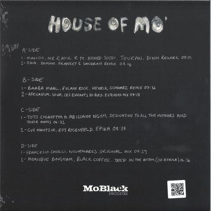 Various - (PRESALE 10/8/26) House Of Mo' (VINYL 2xLP MoBlack) | NEW - HOUSE *NEW*
