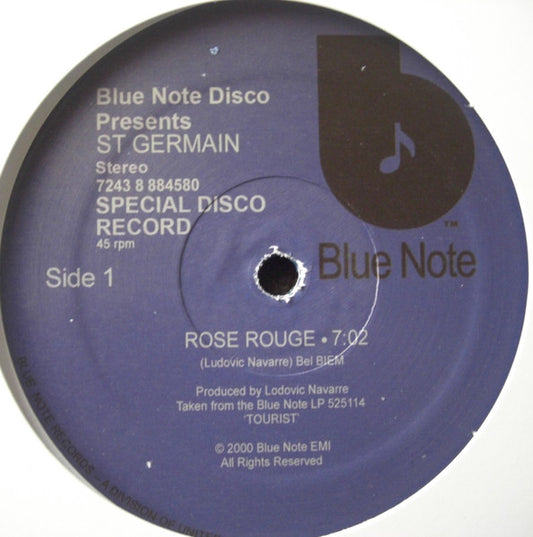 Rose Rouge (BLUE VINYL) | Mint (M) Generic - HOUSE *NEW*
