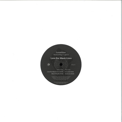 Leonidas featuring U-guru - Love For Black Lives (VINYL 12" Noetic Rhythm) | NEW Mint (M) Mint (M) - HOUSE *NEW*