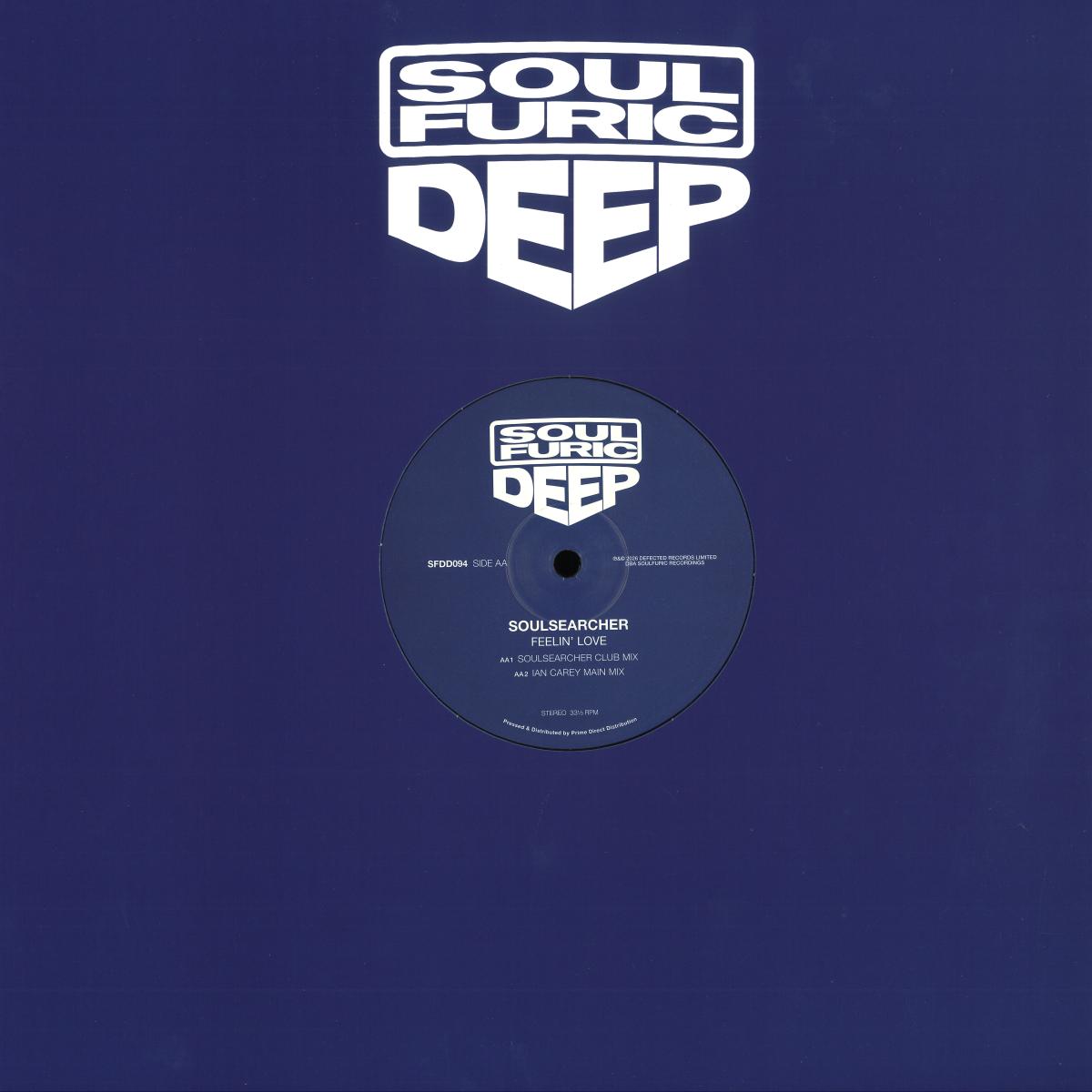Soulsearcher - Feelin’ Love (VINYL 12" Soulfuric Deep) | NEW - HOUSE *NEW*
