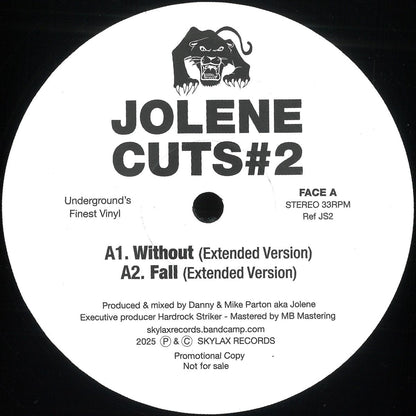 Jolene - Jolene Cuts #2 (VINYL 12" Skylax) | NEW - HOUSE *NEW*