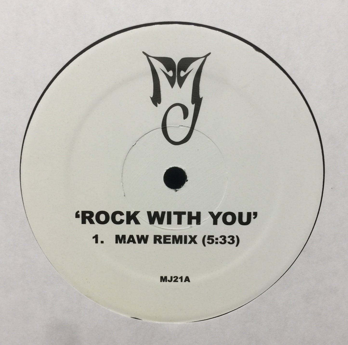 Michael Jackson - Rock With You (MAW Remix / Frankie Knuckles Remix)(VINYL) | Mint Mint - HOUSE *NEW*
