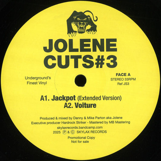 Jolene - Jolene Cuts #3 (VINYL 12" Skylax) | NEW - HOUSE *NEW*