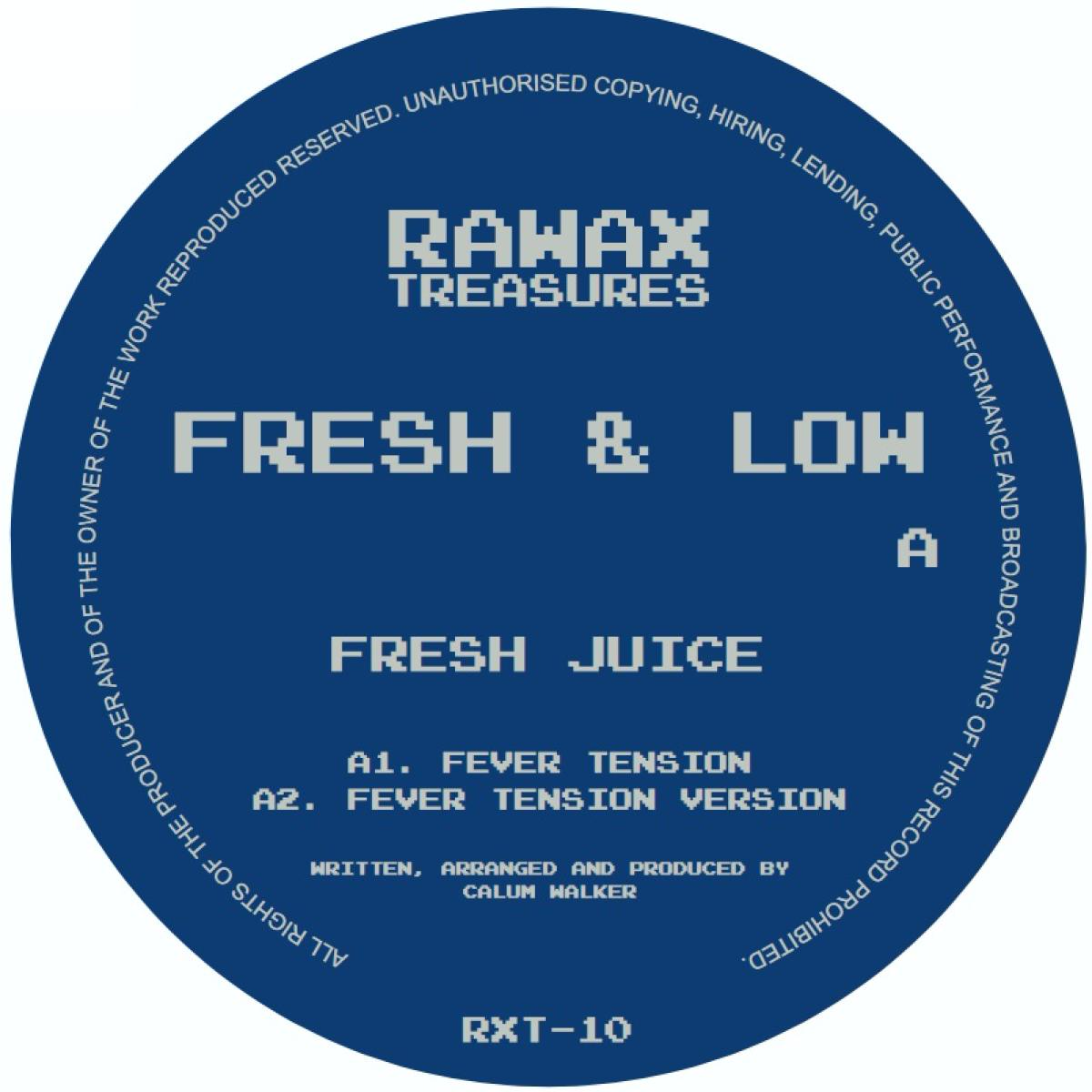 (PRESALE 6/22/26) Fever Tension / Fresh Juice II (VINYL) | Mint (M) Mint (M) - HOUSE *NEW*