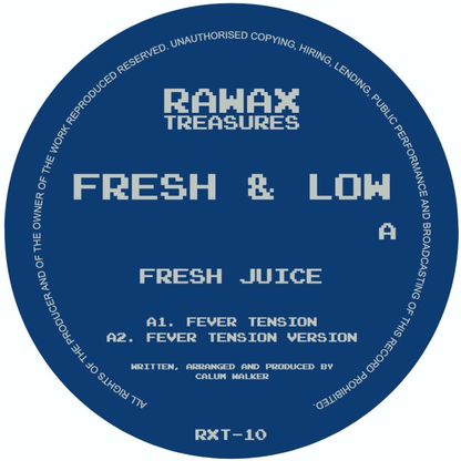 (PRESALE 6/22/26) Fever Tension / Fresh Juice II (VINYL) | Mint (M) Mint (M) - HOUSE *NEW*